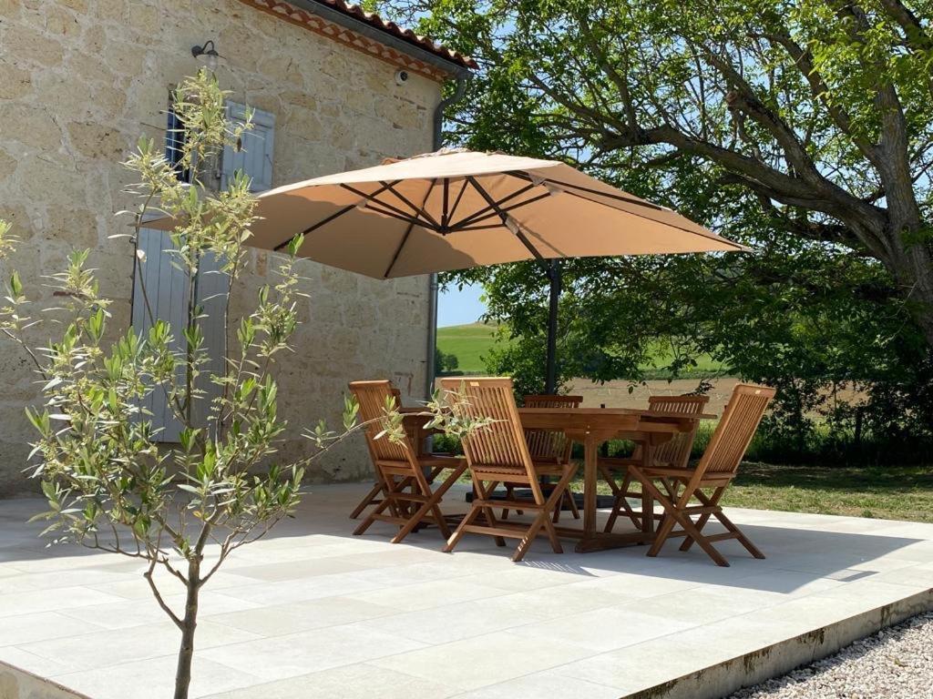 Villa Les Figuiers De Jeanne Castelculier Exterior foto